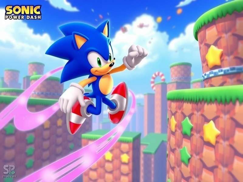 Sonic Power Dash Gameplay